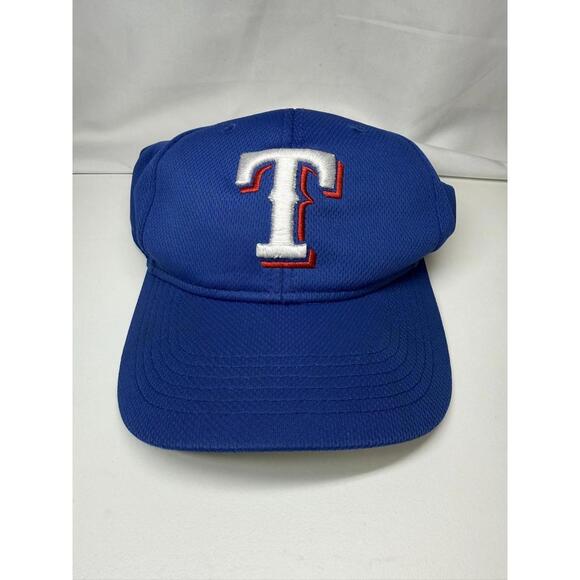 Texas Rangers Hat Cap Back Blue MLB Baseball Boys One Size Team Youth - Picture 1 of 8